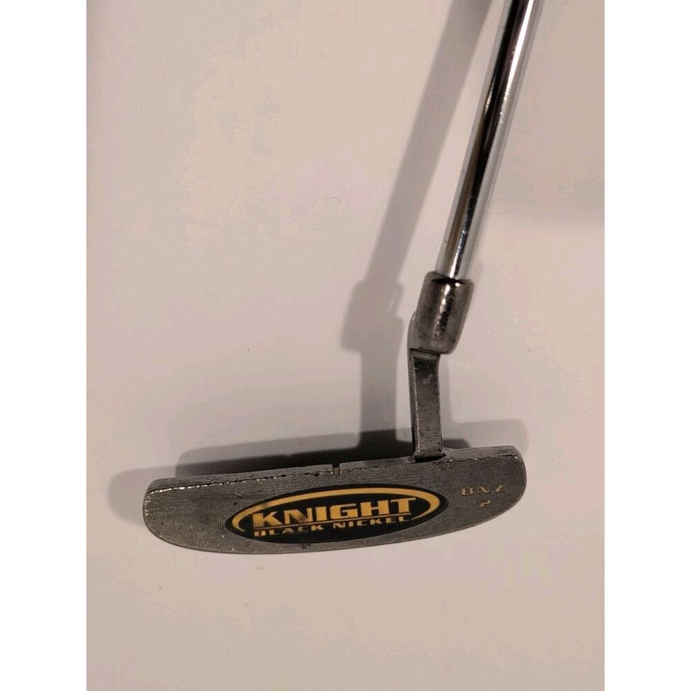 Knight Black Nickel BNZ 2 Golf Putter - Right Handed - Blade Style Putter